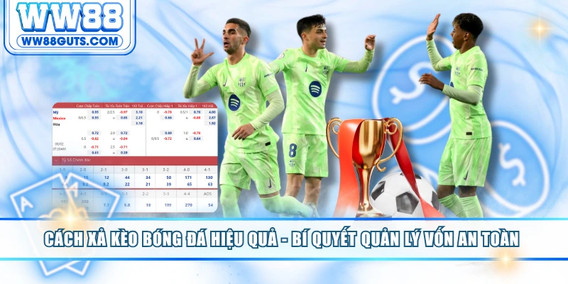 Cách Xả Kèo Bóng Đá Hiệu Quả - Bí Quyết Quản Lý Vốn An Toàn 9 Cách xả kèo bóng đá