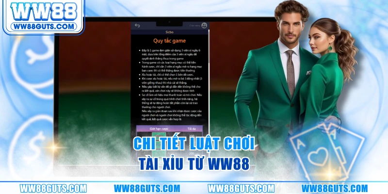 Cách Chơi Tài Xỉu Online - Hướng Dẫn Nhập Cuộc Từ WW88 6 Chi tiết luật chơi tài xỉu từ WW88