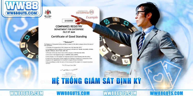Giấy Phép Hoạt Động WW88 - Minh Chứng Hợp Pháp, Uy Tín 2025 8 Hệ thống giám sát định kỳ